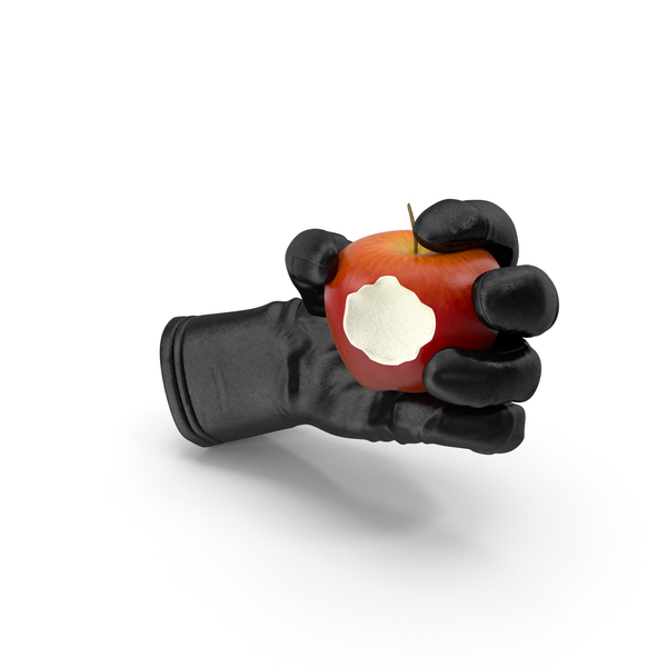 Gloves: Glove Holding an Apple with Bite PNG & PSD Images Gloves: Glove Holding an Apple with Bite PNG & PSD Images