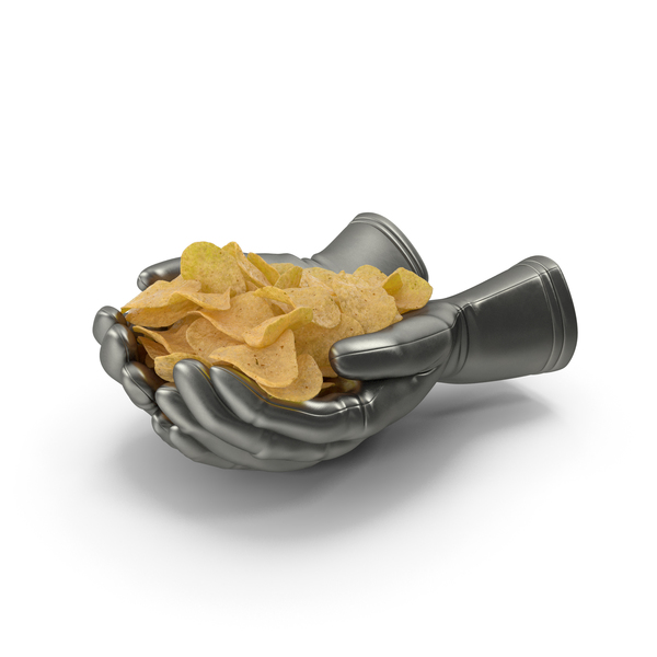 Gloves Handful with Potato Chips PNG & PSD Images Gloves Handful with Potato Chips PNG & PSD Images