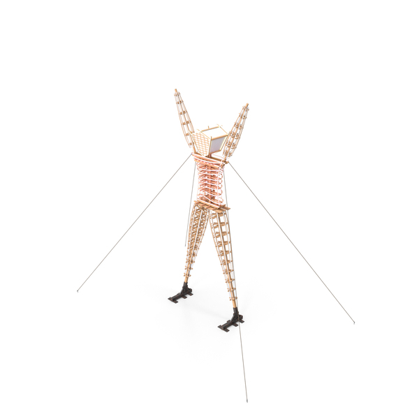 Glow Statue Burning Man with Hands Up PNG & PSD Images Glow Statue Burning Man with Hands Up PNG & PSD Images