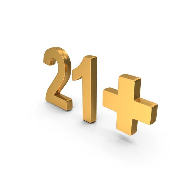 Symbols: Gold 21+ Age Restriction Symbol PNG & PSD Images Symbols: Gold 21+ Age Restriction Symbol PNG & PSD Images