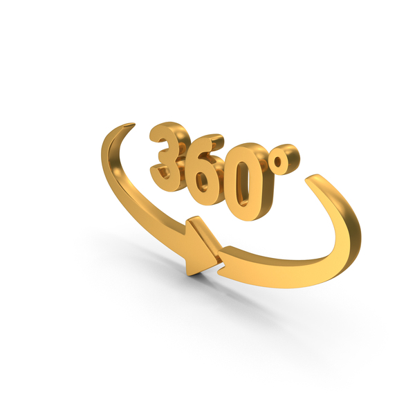 Symbols: Gold 360 Degrees Icon PNG & PSD Images Symbols: Gold 360 Degrees Icon PNG & PSD Images