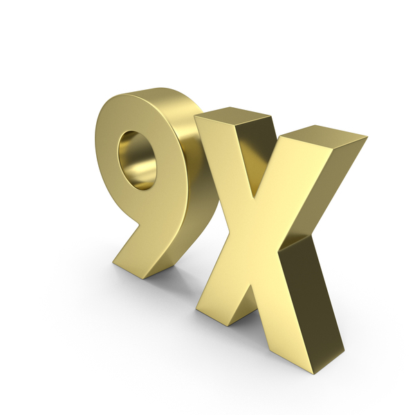 Symbols: Gold 9X Symbol PNG & PSD Images