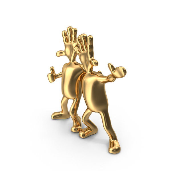 Statuette: Gold Abstract Figurine Friends PNG & PSD Images Statuette: Gold Abstract Figurine Friends PNG & PSD Images