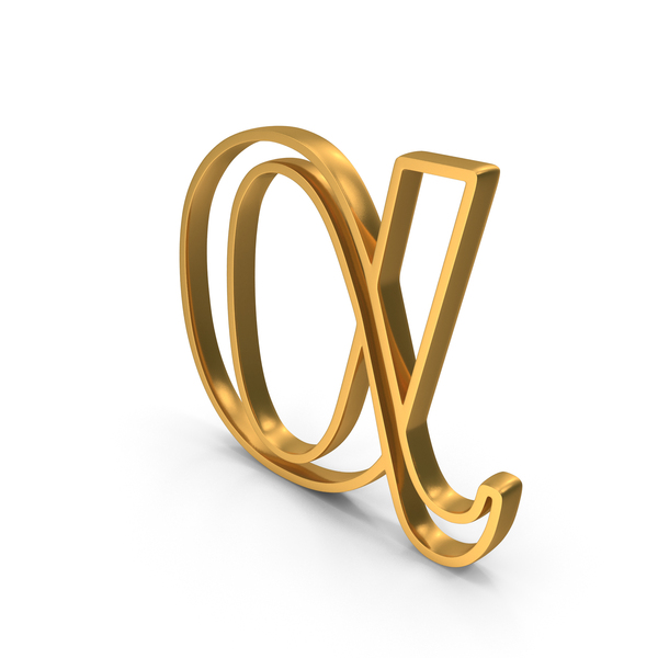 Gold Alpha Greek Letter Outline Icon PNG Images & PSDs for Download ...