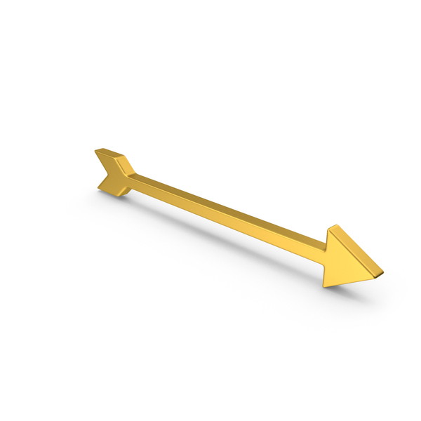 Directional: Gold Arrow PNG & PSD Images Directional: Gold Arrow PNG & PSD Images