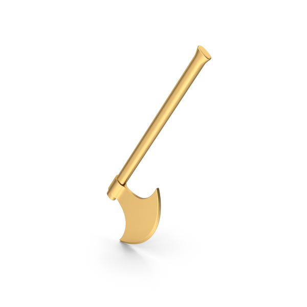 Gold Axe PNG Images & PSDs for Download | PixelSquid - S122403322