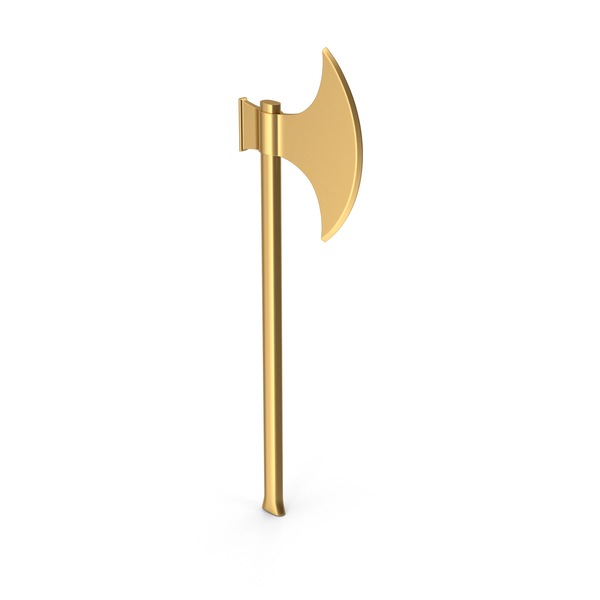 Gold Axe PNG Images & PSDs for Download | PixelSquid - S12236720F