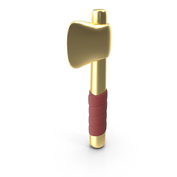 Gold Axe PNG Images & PSDs for Download | PixelSquid - S12282211E