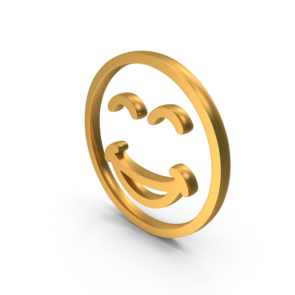 Facial Expression: Gold Baffled Smile Emoticon PNG & PSD Images Facial Expression: Gold Baffled Smile Emoticon PNG & PSD Images