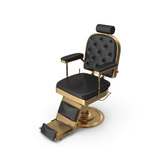 Gold Barber Chair PNG & PSD Images Gold Barber Chair PNG & PSD Images