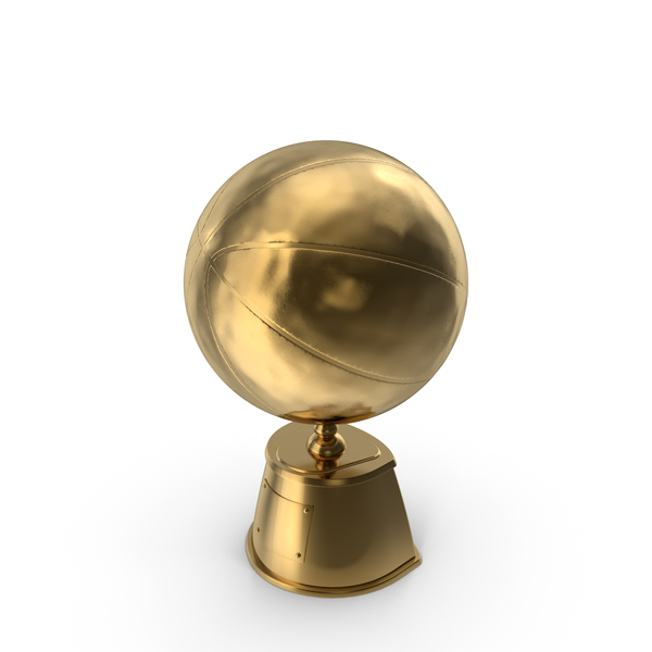 Trophy: Gold Basketball Cup PNG & PSD Images