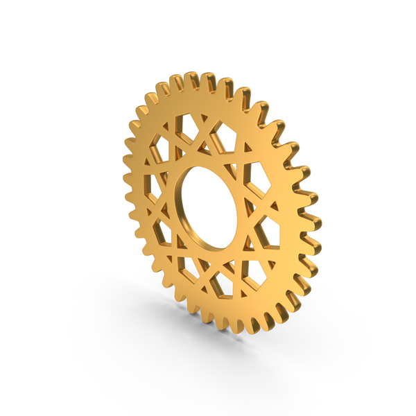 Gold Bicycle Gear Wheel Icon PNG Images & PSDs for Download ...