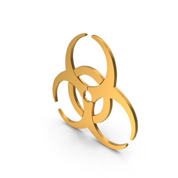 Symbols: Gold Biohazard Toxic Symbol PNG & PSD Images Symbols: Gold Biohazard Toxic Symbol PNG & PSD Images