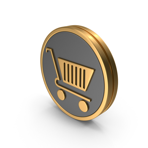 Symbols: Gold & Black Round Shopping Cart Icon PNG & PSD Images Symbols: Gold & Black Round Shopping Cart Icon PNG & PSD Images