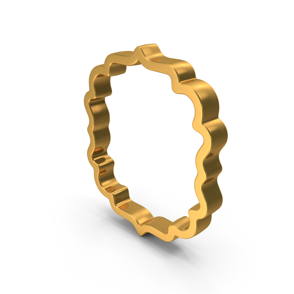 General Decor: Gold Border Frame PNG & PSD Images