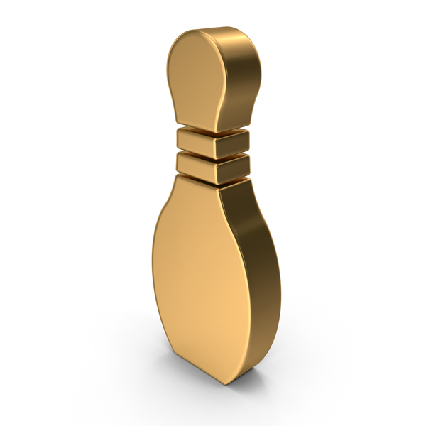 Gold Bowling Pin Icon PNG Images & PSDs for Download PixelSquid