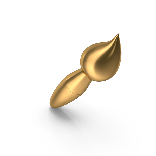 Paint: Gold Brush Icon PNG & PSD Images Paint: Gold Brush Icon PNG & PSD Images