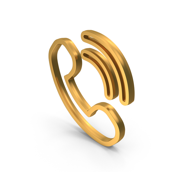 Gold Call Ring High Symbol PNG Images & PSDs for Download | PixelSquid ...