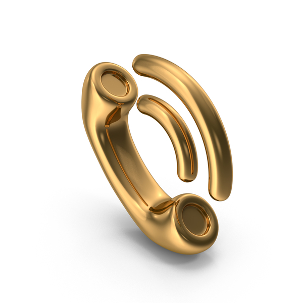 Symbols: Gold Call Ringing Icon PNG & PSD Images