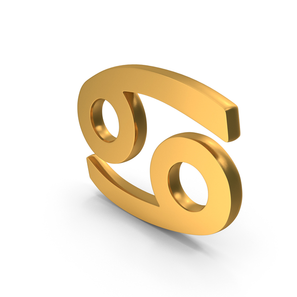 Symbols: Gold Cancer Zodiac Sign PNG & PSD Images Symbols: Gold Cancer Zodiac Sign PNG & PSD Images