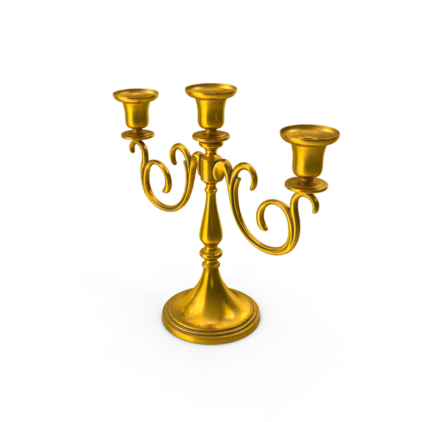 Holder: Gold Candlestick PNG & PSD Images Holder: Gold Candlestick PNG & PSD Images