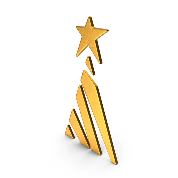 Symbols: Gold Christmas Tree Icon PNG & PSD Images Symbols: Gold Christmas Tree Icon PNG & PSD Images