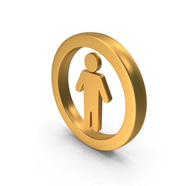 Symbols: Gold Circular User Symbol PNG & PSD Images Symbols: Gold Circular User Symbol PNG & PSD Images