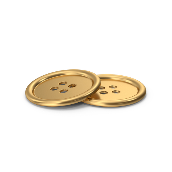 Gold Cloth Buttons PNG Images & PSDs for Download | PixelSquid - S12096377A