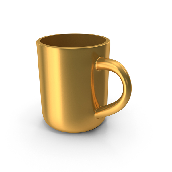 Gold Coffee Cup PNG & PSD Images Gold Coffee Cup PNG & PSD Images