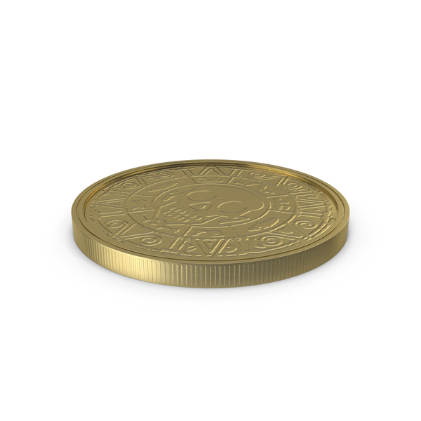 Gold Coin Lay Clean PNG & PSD Images