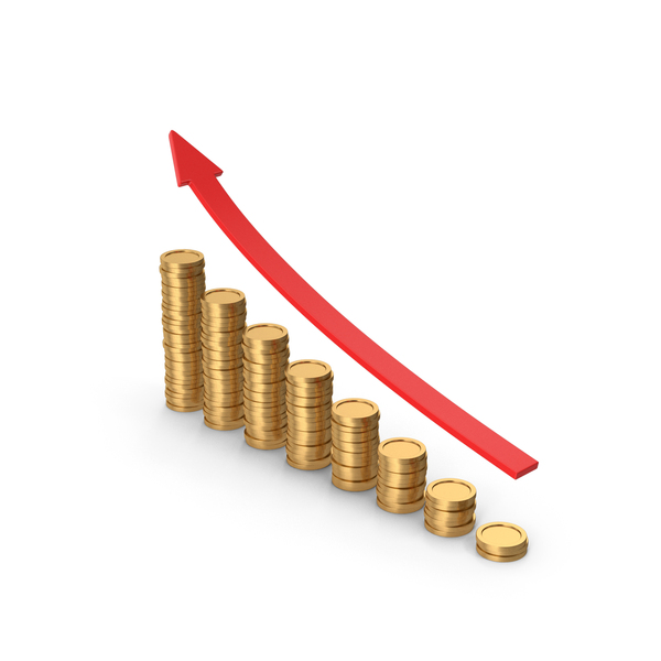 Coin: Gold Coins Graph PNG & PSD Images