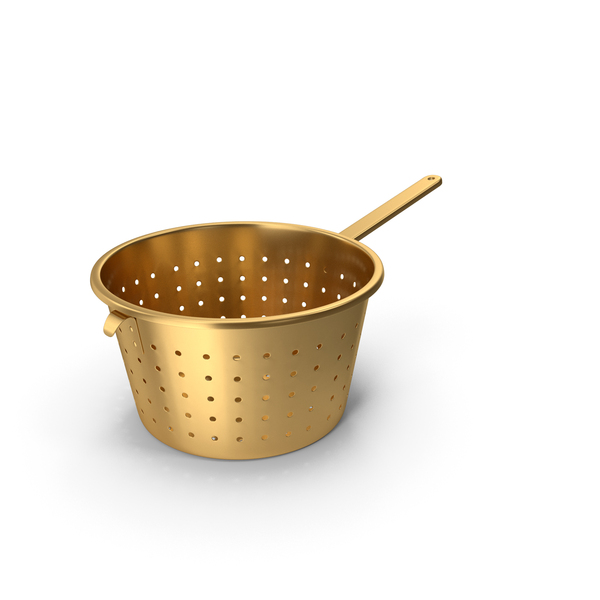 Gold Colander PNG & PSD Images Gold Colander PNG & PSD Images