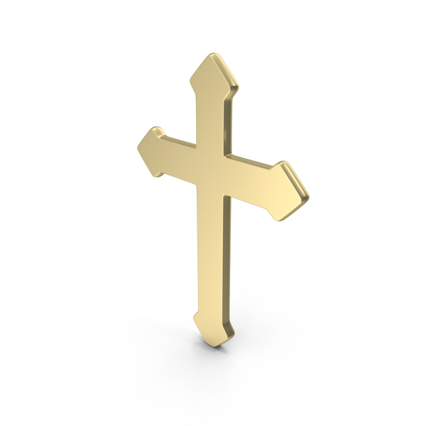 Gold Cross Symbol PNG Images & PSDs for Download | PixelSquid - S11744739C