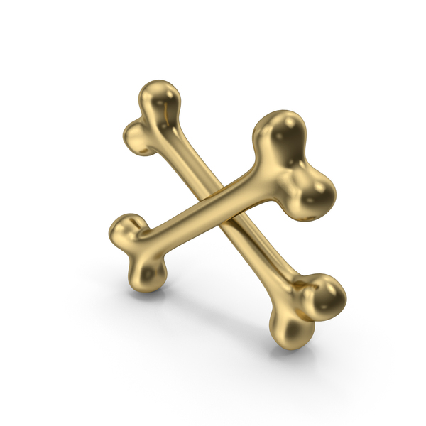 Bone: Gold Crossed Bones PNG & PSD Images Bone: Gold Crossed Bones PNG & PSD Images