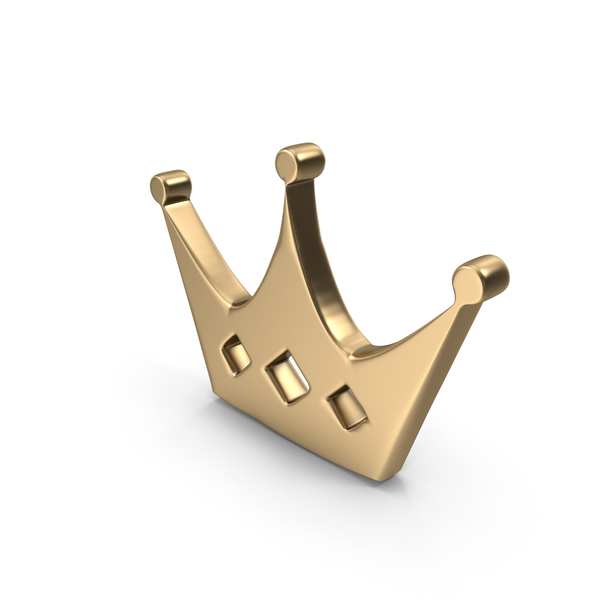 Royal: Gold Crown Sign PNG & PSD Images