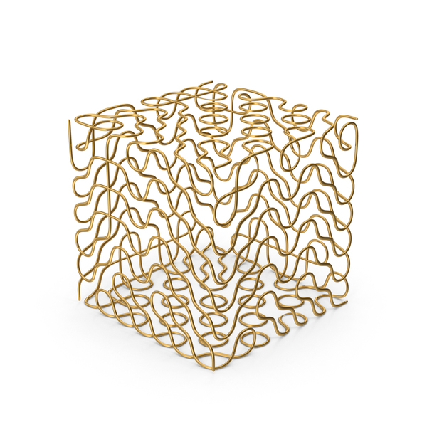 Gold Cube PNG Images & PSDs for Download | PixelSquid - S117040297