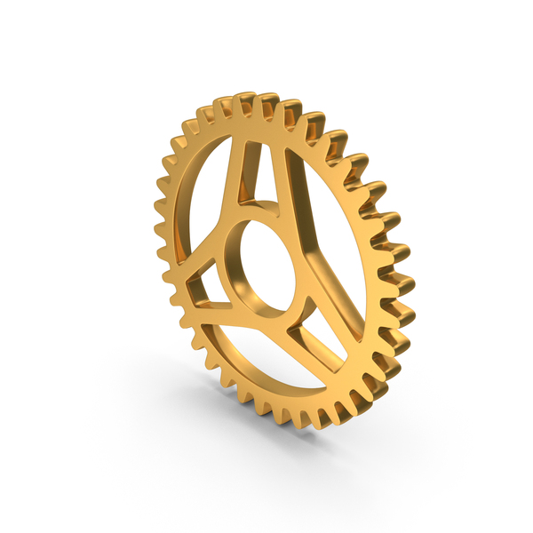 Gold Cycle Gear Icon Png Images & Psds For Download 