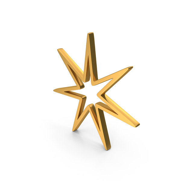 Gold Decoration Star Icon PNG Images & PSDs for Download | PixelSquid ...