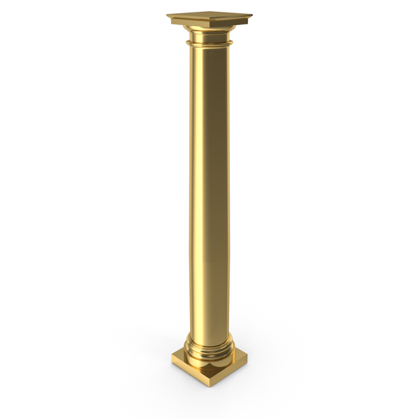Gold Decorative Column PNG & PSD Images Gold Decorative Column PNG & PSD Images
