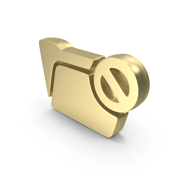 Computer Icon: Gold Delete Wrong Folder Symbol PNG & PSD Images Computer Icon: Gold Delete Wrong Folder Symbol PNG & PSD Images