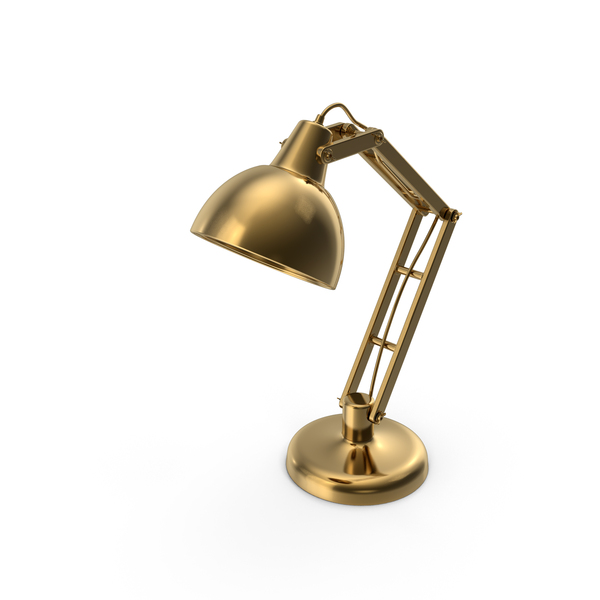 Gold Desk Lamp PNG & PSD Images Gold Desk Lamp PNG & PSD Images