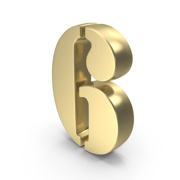 Gold Digital Number 6 PNG & PSD Images Gold Digital Number 6 PNG & PSD Images