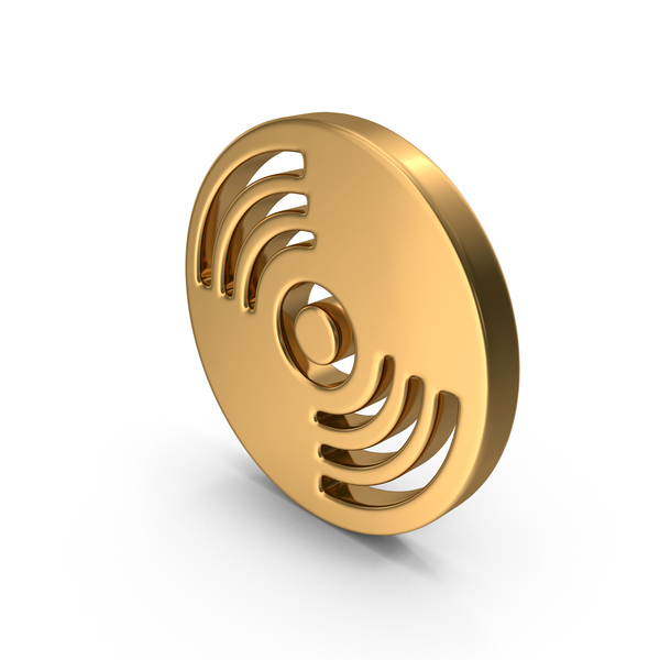 Gold Disk Icon PNG Images & PSDs for Download | PixelSquid - S12040799A