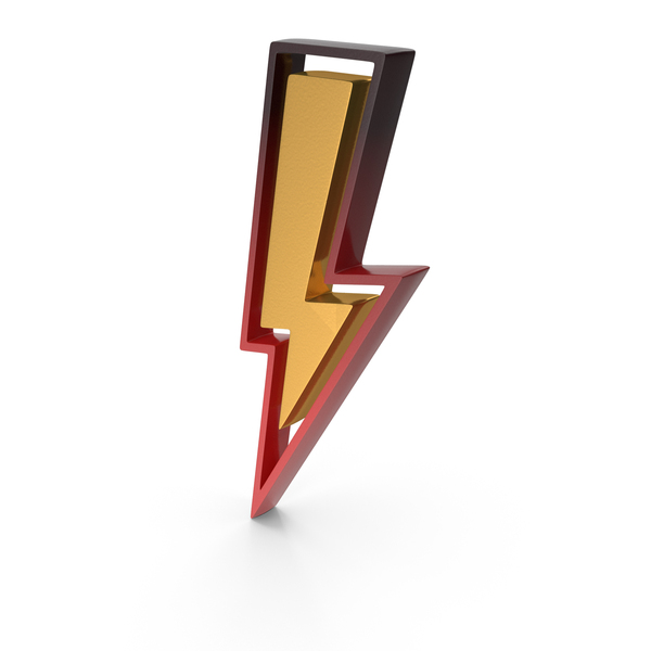 Symbols: Gold Electric Bolt Sign PNG & PSD Images Symbols: Gold Electric Bolt Sign PNG & PSD Images