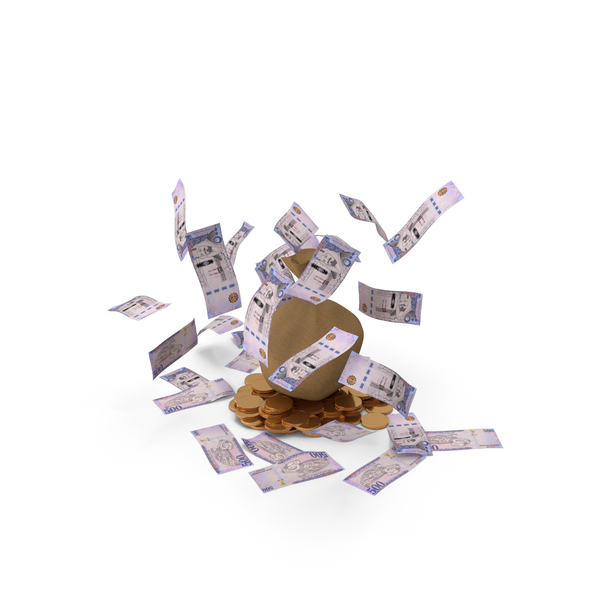 Currency: Gold Falling Saudi 500 Riyals Money Bag PNG & PSD Images Currency: Gold Falling Saudi 500 Riyals Money Bag PNG & PSD Images