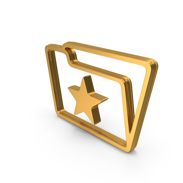 Symbols: Gold Favorite Folder Star Symbol PNG & PSD Images Symbols: Gold Favorite Folder Star Symbol PNG & PSD Images