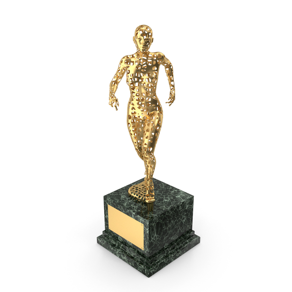 Sports: Gold Female Marathon Trophy PNG & PSD Images Sports: Gold Female Marathon Trophy PNG & PSD Images