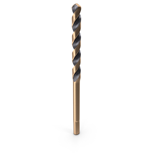 Gold Ferrous Drill Bit PNG & PSD Images Gold Ferrous Drill Bit PNG & PSD Images