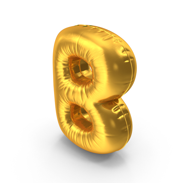 Language: Gold Foil Balloon Letter B PNG & PSD Images Language: Gold Foil Balloon Letter B PNG & PSD Images