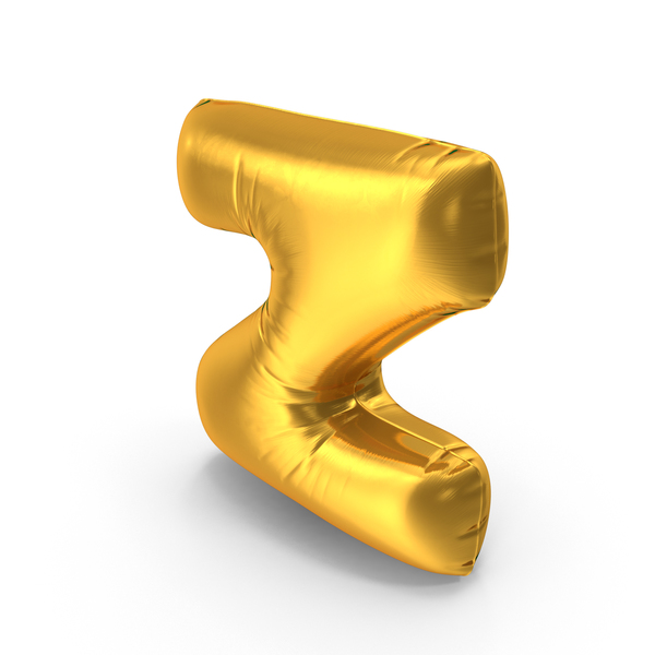 Language: Gold Foil Balloon Letter Z PNG & PSD Images Language: Gold Foil Balloon Letter Z PNG & PSD Images